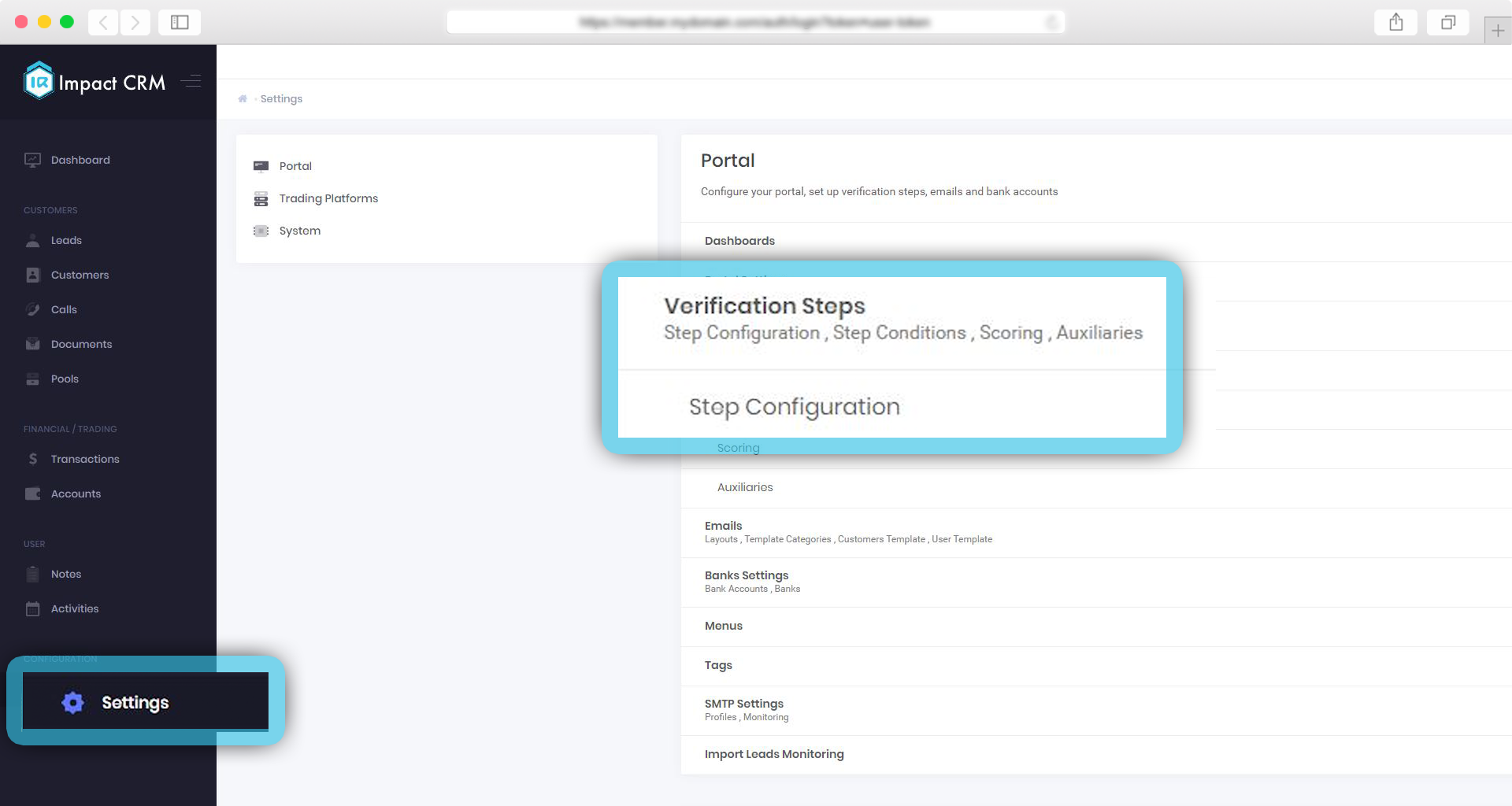 We added Custom HTML type on verification steps